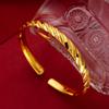 Vietnam arena oro rojo neto imitación oro moda retro 6n abierto lluvia de meteoritos pulsera estrellada pulsera brillante al por mayor