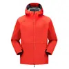 Jaqueta Soft Shell Nova para Casal Outono e Inverno Jaqueta Masculina Quente com Capuz de Lã Impermeável Casual Outono e Inverno