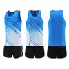 Traje de atletismo para hombre, uniforme de equipo de competición, chaleco deportivo para mujer, traje de atletismo para maratón