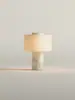 Luminária de Mesa Decorativa de Mármore de Luxo Leve para Designer Luminária de Cabeceira Modelo de Quarto Quarto Estudo Decoração Suave Moderna Criativa