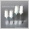 Botella de Vacío con Bomba Blanca 10ML Botella de Loción AS Botella Pequeña 10ML Leche Esencial Sub-botella Botella Transparente de Vacío Botella con Boquilla de Presión