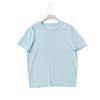 Camiseta de Lyocell Slim Fit Plus Size para o Verão, Camiseta Básica Versátil com Gola Redonda e Toque Leve, Top Feminino Slim Fit de Manga Curta com um Toque de Luxo para o Verão