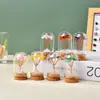 Árbol del Dinero de Grava de Cristal Natural Cubierta de Polvo de Vidrio Árbol de Cristal Hecho a Mano Creativo Árbol de la Vida de Cristal Decoración para el Hogar