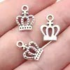 14x10mm 0,45g Prata Antiga Material para DIY Mais Vendido Venda Direta do Fabricante Pingente de Coroa
