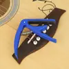 Capo para Guitarra Transfronterizo Abrazadera de Llave de ABS Accesorios para Instrumentos Afinador Transpositor Afinador de Ukelele