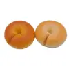 Juguete de tienda de panadería de donas grandes simuladas, decoración, colgante para llavero, accesorio DIY, imán para refrigerador, hebilla para zapatos