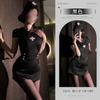 Ailuru Lencería Sexy Uniforme de Enfermera Japonesa Venta Directa de Fábrica Una Pieza Botones Apasionados 5113