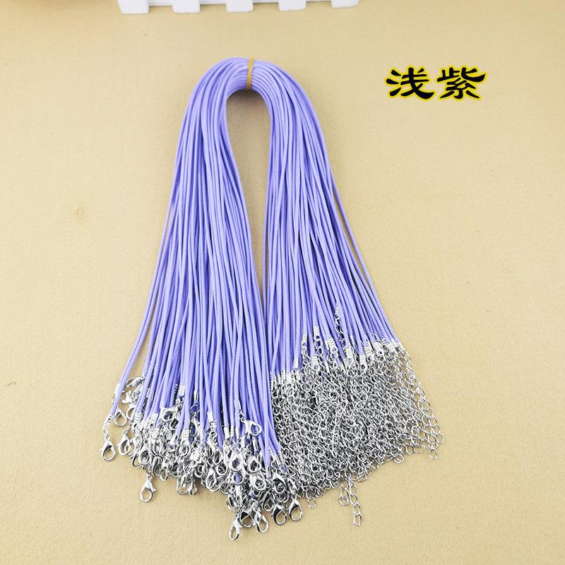 皮绳项链