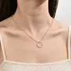 Collar hexagonal geométrico para mujer, cadena minimalista para la clavícula, diseño único, versátil para el trabajo, accesorio simple para superponer