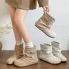 Botas versátiles de gamuza de corte bajo para primavera/otoño 2026 para mujer, tacto suave de cuero, nuevas, suela plana, hebilla de moda, botas cómodas