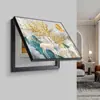 Pintura Decorativa Moderna Minimalista Personalizada para Colgar en Caja de Medidor Eléctrico, Caja de Baja Corriente, Cubierta de Interruptor de Caja de Distribución, Arte de Pared Estilo Abstracto