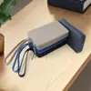 Bolsa de Maquiagem para Armazenamento Transfronteiriço, Bolsa de Armazenamento para Mala, Flexível, Antiderrapante, Silicone, Pequeno Suporte Portátil para Pincéis de Maquiagem