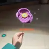 Produto Acabado Transfronteiriço: Buquê de Flores de Lã Tricotadas à Mão de Papoula, Flores Artificiais para Decoração de Casa, Presente de Feriado