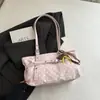Bolso cruzado para mujer 2026 nuevo, bolso de hombro de lunares, bolso de hombro simple y fresco, bolsa de mano tipo tote de gran capacidad para el trabajo, moderno