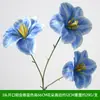 Flores Artificiales Flor Azul Materiales Boda Salón de Bodas Decoración del Hogar Rosas Artificiales Flores Falsas Flores de Plástico Venta al por Mayor