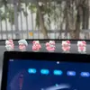 Nuevos accesorios interiores de coche KT Cat, lindas figuras de dibujos animados para vehículos eléctricos, artículos decorativos para la consola central y la pantalla del coche