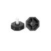 Tornillo de pie ajustable para muebles, almohadilla de pie ajustable para muebles, pie ajustable para gabinete, armario, vitrina, pie ajustable M6M8M10