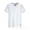 Camiseta Redonda de Seda de Hielo Cielo Estrellado Secado Rápido Logo Personalizado Ropa de Trabajo Camisa Cultural con Estampado de Logo Manga Corta