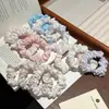 Simple y Dulces Gomas para el Cabello de Niñas, Bandas Elásticas Versátiles de Alta Elasticidad para Niñas Escolares, Cuerdas para Cola de Cabello de Estudiantes