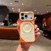Adecuado para iPhone 18 Pro Max, funda de teléfono magnética creativa todo incluido con botón de IA, funda protectora de enfriamiento Apple 17