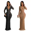 C6832 Transfronteiriço Aliexpress Amazon Moda Europeia e Americana Roupas Femininas Vestido de Renda com Strass com Textura de Alto Padrão e Novo Estilo