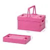 Cesta de Armazenamento de Lanches Plástica Dobrável para Exterior, Cesta de Frutas, Cesta Pendurada Portátil para Compras de Supermercado, Cesta de Piquenique de Luxo Leve