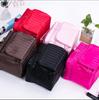 Bolsa de Maquiagem Portátil para Mulheres, Grande Capacidade, Bolsa de Maquiagem Dobrável em Jacquard, Suprimentos de Viagem, Necessaire, Mais Vendido
