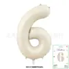 Globos Digitales de Tarjeta de 40 pulgadas Cubierta Dura Envueltos Individualmente Tarjeta de Papel Globos de Papel de Aluminio Globos de Decoración para Fiesta de Cumpleaños Venta al por Mayor