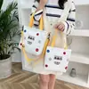 Estilo Japonés Estilo Universitario chic Linda Chica Suave Bolso de Lona Femenino Estilo Coreano Estilo ins Chica Dibujo Animado Estudiante Bolso Cruzado