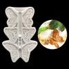Herramientas para Pastel Molde de Silicona Líquida Mariposa Mariposa Hueca Forma Fondgo Decoración de Pastel Accesorios Gota de Gel