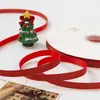 Cinta Navideña de 1 cm Cinta para Envolver Regalos Cinta de Terciopelo Ramo Lazo DIY Cuerda para Decoración de Pasteles