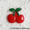 Accesorios de Resina Serie Frutas Artificiales DIY Pegamento de Crema Agujero para Pasador de Pelo Material para Joyería de Zapatos Accesorios de Imán para Refrigerador