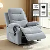 Sillón individual resistente a los arañazos apto para gatos con soporte lumbar ergonómico y reposapiés ajustable eléctricamente, adecuado para uso en la sala de estar