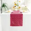 Camino de Mesa Lentejuelas Multicolor para Boda y Decoración del Hogar, Mantel de Mesa de Comedor de Lujo Ligero de Gama Alta, Comercio Exterior Transfronterizo Amazon