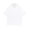 Polo holgado de marca de moda para padres e hijos, para hombres y mujeres, niños, Europa y América, comercio exterior de Amazon, solapa, manga corta, algodón puro.