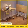 Mesa de noche móvil, mesa para laptop, escritorio para estudiantes, uso doméstico, dormitorio, banco de trabajo simple ajustable, mesa plegable