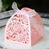 Caja de Caramelo de Cinta Hueca de Agradecimiento para Boda Europea y Americana Transfronteriza Día de San Valentín Rosa Rosa Caja de Caramelo Lugar de Fábrica