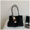 Bolso de hombro de gran capacidad con estampado de leopardo, nuevo bolso de axila para el trabajo, bolso versátil de moda casual de alta gama de nicho para mujer