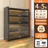 Armário de Sapatos de Aço, Sapateira de Porta para Casa, Armário Integrado de Armazenamento Montado na Parede, Armário de Entrada, Armário de Armazenamento à Prova de Poeira de Grande Capacidade