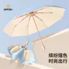 Paraguas Personalizados con Logo Imprimible, Sombrilla de Doble Uso para Sol y Lluvia para Estudiantes Mujeres, Protección Solar y Protección UV, Paraguas Plegable Manual con 70% de Descuento