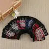 Luvas de Tricô Quentes de Meio Dedo para Outono e Inverno, Par de Luvas Sem Dedos, Compatíveis com Tela de Toque para Escrever e Digitar, Luvas Quentes à Prova de Frio para o Escritório