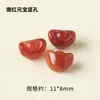 Acessórios de Pulseira com Corda Trançada de Ágata Nanhong Natural Padrão Ruyi Cabeça de Buda Pulseira Contas Soltas Leão Despertador Pixiu Contas de Tesouro