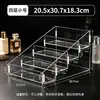Soporte de exhibición de escalera acrílico transparente para figuras, estante de almacenamiento de cosméticos, estante de exhibición de bebidas, soporte de exhibición de escritorio