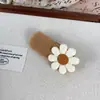Osito de Mantequilla Lindo Pasador para el Cabello de Mujer Dibujos Animados de Felpa para Flequillo Lateral Pasador Ins Nicho Todo-partido Tocado Accesorios para el Cabello