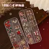 Novos Acessórios para Nail Art Liga de Natal Tridimensional Broca de Unha Papai Noel Árvore de Natal Sino Caixa de Presente Atacado