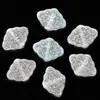 Nuevo Estilo Vidriado Translúcido Nube Propicia Forma de Diamante Ruyi Cuentas con Agujero Pasante Pulsera DIY Pasador Colgante Colgante para Joyería Venta al por Mayor