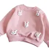 Sudadera con Cremallera Estilo Coreano para Niños y Niñas, Nuevo Estilo Otoño e Invierno, Tops Lindos de Muñecos de Dibujos Animados, Camisetas Interiores, Ropa para Niños Transfronteriza