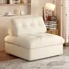 Sofá Minimalista Moderno con Colchón para Apartamentos Pequeños, Sala de Estar, Estudio, Sofá Cama Modular Multifuncional para una Persona Balcón