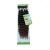 Fabricante de fábrica de pelucas hechas de fibra de alta temperatura, juego de 4 piezas, DEEPBLUK, comercio exterior, transfronterizo, europeo, americano y africano de fibra sintética