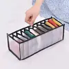 Caja de Almacenamiento para Ropa Interior Doméstica, Organizador de Almacenamiento para Ropa Interior, Rejilla de Almacenamiento Dividida, Organizador de Calcetines para Dormitorio, Malla
